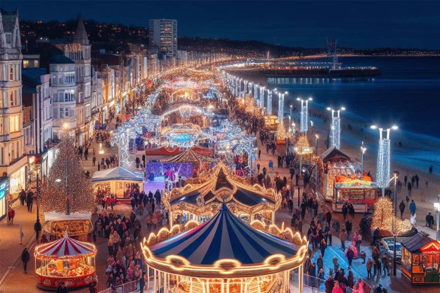 Christmas and new year celebrations in Bournemouth